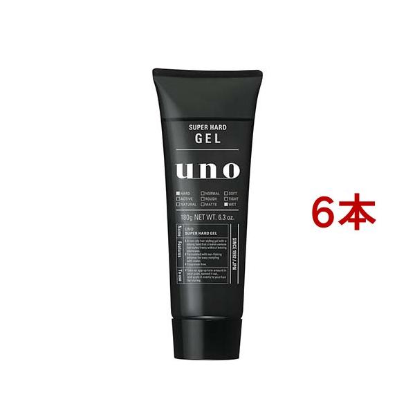 uno スーパーハードジェル 180g 10本セット ウーノ スーパーハード ジェル ( 180g*6本セット )/ ウーノ(uno