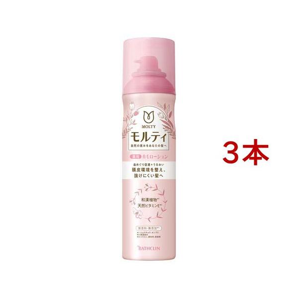 モルティ 薬用育毛ローション ( 180g×3本セット )/ モウガ : 爽快