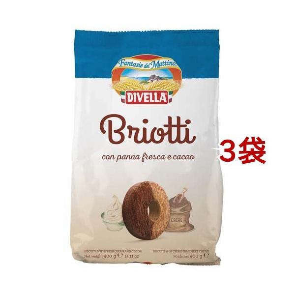 �f�B���F�b��(Divella) �u���I�b�e�B ���N���[���ƃR�R�A ( 400g*3�܃Z�b�g )