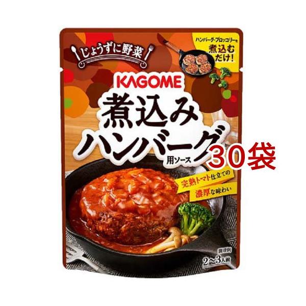 カゴメ 煮込みハンバーグ用ソース ( 250g*30袋セット )/ カゴメ