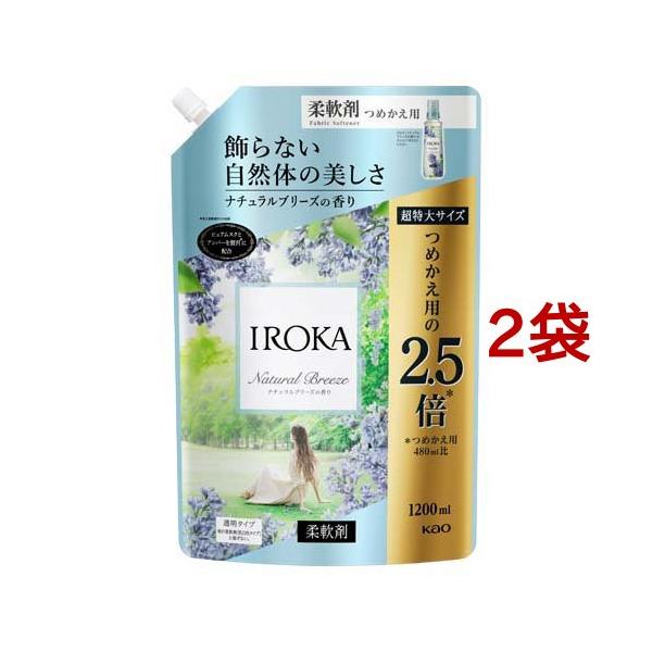 フレア フレグランス IROKA 柔軟剤 ナチュラルブリーズ 詰替 超特大