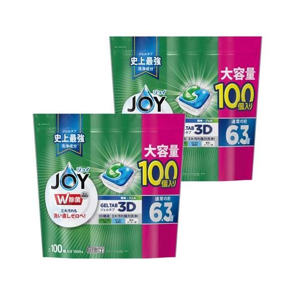 ジョイ ジェルタブ 食洗機用洗剤 100個入*2袋セット )/ ジョイ(Joy) :546041:爽快ドラッグ 通販  