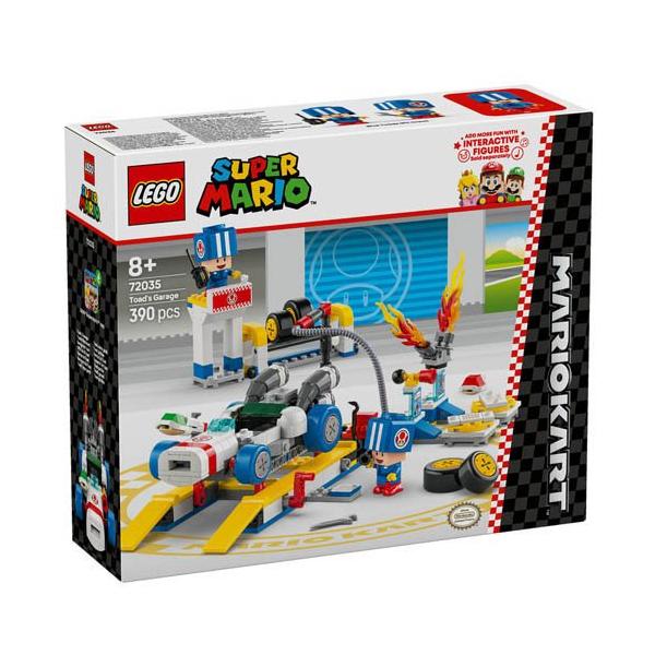 レゴ(LEGO) スーパーマリオ マリオカート(TM)キノピオ の ガレージ