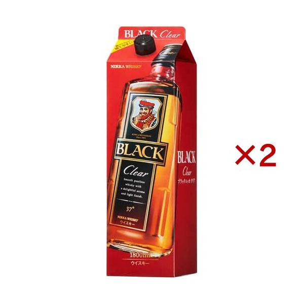 ブラックニッカクリア 紙パック ( 1800ml×2セット )/ ブラックニッカ