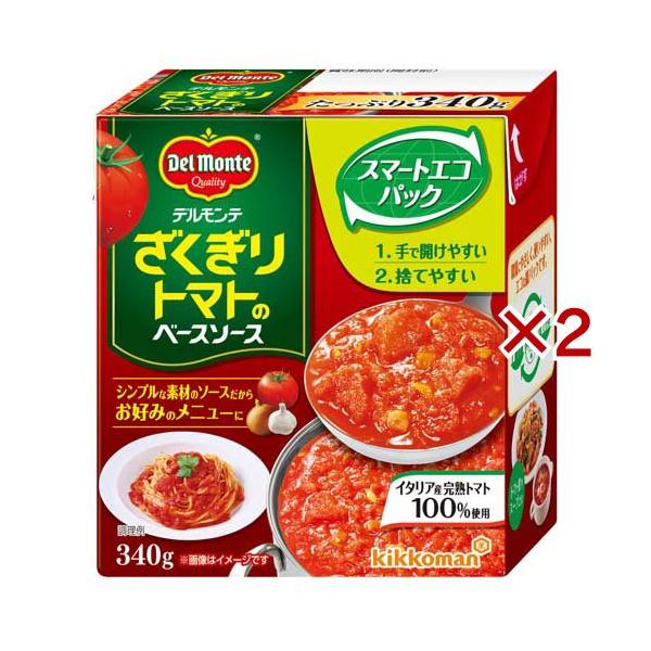 ざくぎりトマトのベースソース ( 340g×12セット )/ デルモンテ