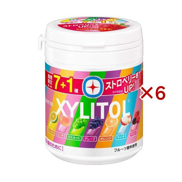 キシリトールガム 7種アソートボトル ( 133g×6セット ) : 爽快 キシリトールガム 7種アソートボトル ( 133g×6セット ) : 爽快