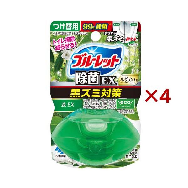 液体ブルーレット おくだけ除菌EX フレグランス つけ替用 森EX ( 67ml