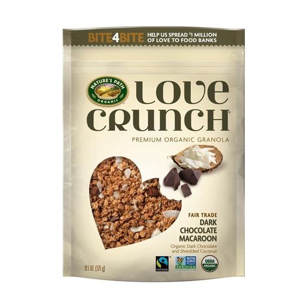 他サイト： ネイチャーズパース ラブクランチ OGグラノーラ ダークチョコレート&amp;マカロン ( 325g )/ ネイチャーズ パースの商品画像