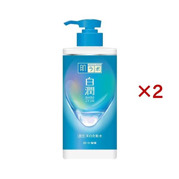 4987241157563 【48個入】 肌研（ハダラボ） 白潤 薬用美白化粧水（しっとりタイプ） 170ml【キャンセル不可】 肌ラボ 白潤 薬用美白化粧水 大容量ポンプ ( 400ml×2セット