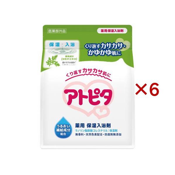 アトピタ 薬用保湿入浴剤/バス用品/ブランド：アトピタ/【発売元、製造元、輸入元又は販売元】丹平製薬/・単品JAN：4987133015797/【アトピタ 薬用保湿入浴剤の商品詳細】●肌荒れ防止の有効成分[ヨモギエキス]を配合しているので、...