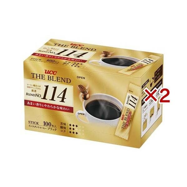 UCC ザ・ブレンド 114 スティック ( 100本入×2セット(1本2g) )/ : 爽快