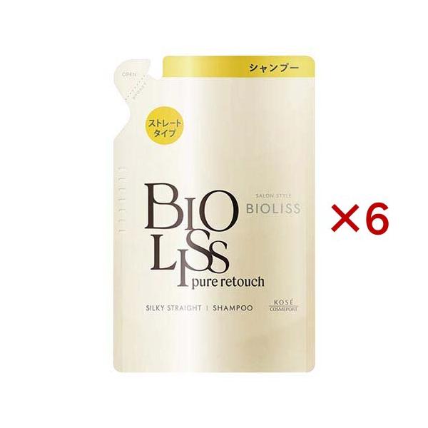 ビオリス ピュアレタッチ うねさぁら シャンプー つめかえ ( 340mL×6