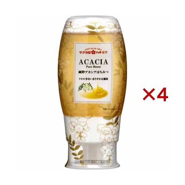サクラ印 純粋アカシアはちみつ ( 200g×4セット )/ : 爽快ドラッグ