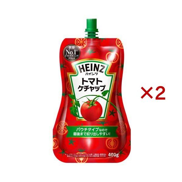 トマトケチャップ パウチタイプ ( 400g×2セット )/ ハインツ(HEINZ