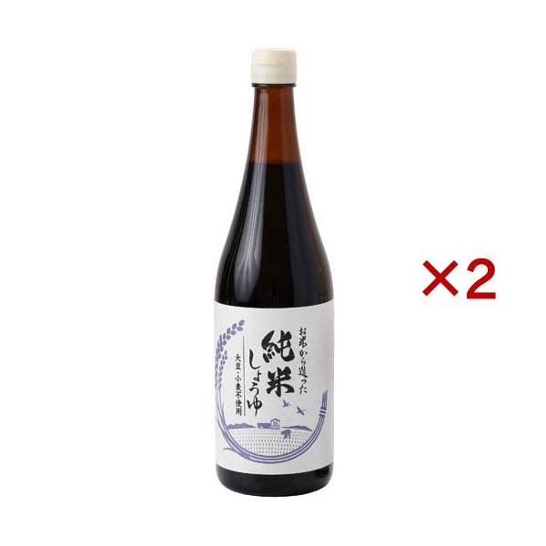 純米しょうゆ ( 720ml×2セット )