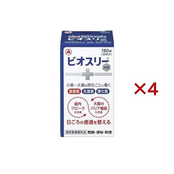 ビオスリー Hi錠 ( 180錠×4セット ) : 爽快ドラッグ - 通販 - Yahoo