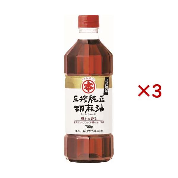 マルホン 太香胡麻油 700g×6本 ごま油 ゴマ油 圧搾 マルホン 圧搾純正胡麻油 ペット ( 700g×3セット )/ : 爽快ドラッグ