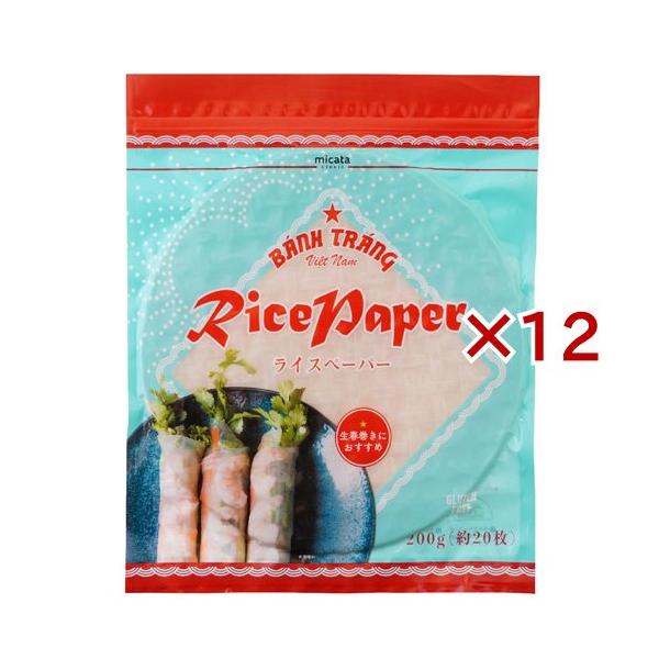 ミカタ ライスペーパー グルテンフリー/米・穀類/【発売元、製造元、輸入元又は販売元】富永貿易/・単品JAN：4936790542023/【ミカタ ライスペーパー グルテンフリーの商品詳細】●ライスペーパーとは、米粉とタピオカでんぷんを原料...
