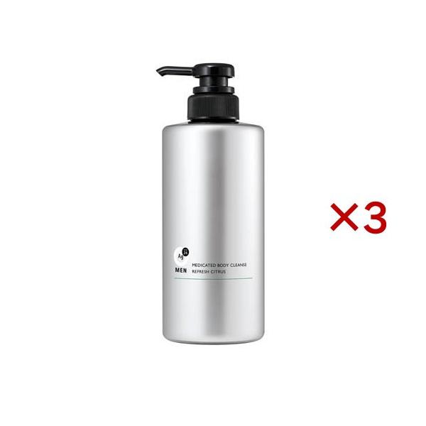 エージーデオ24メン 薬用メンズボディクレンズ ( 490mL×3セット