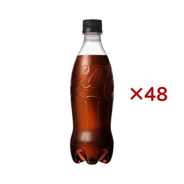 コカ・コーラ ゼロシュガー ラベルレス ( 24本入×2セット(1本500ml