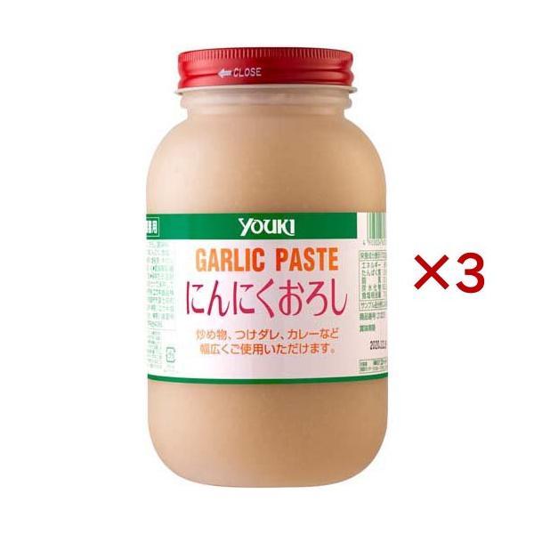 他サイト： ユウキ食品 業務用 にんにくおろし ( 1kg×3セット )/ ユウキ食品(youki)の商品画像