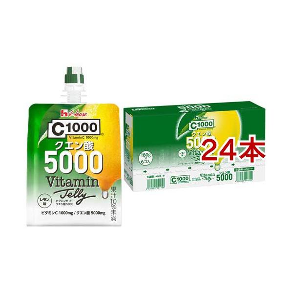 C1000 ビタミンゼリークエン酸5000 ( 6本入×4セット(1本180g