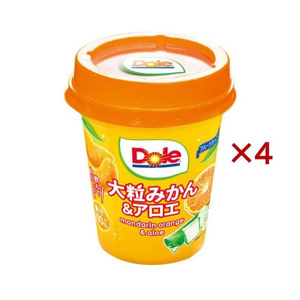 訳あり)フルーツカップ大粒みかん＆アロエ ( 300g×4セット )/ ドール
