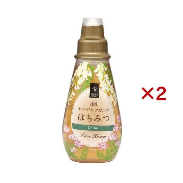 純粋レンゲ＆アカシアはちみつ ( 400g×2セット ) : 爽快ドラッグ