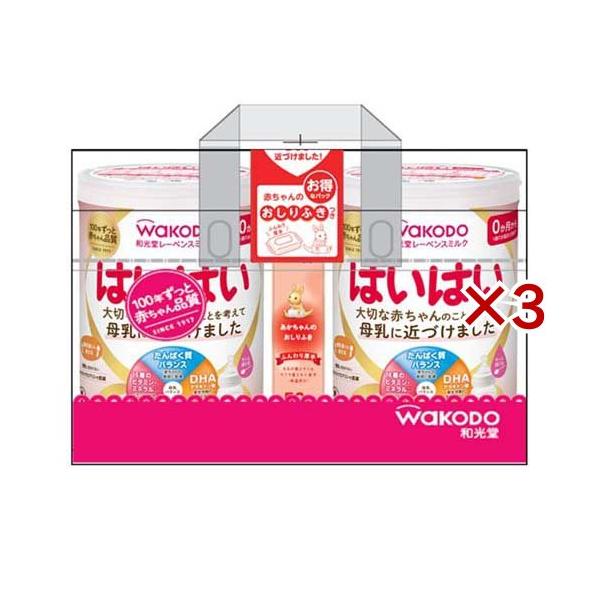 和光堂 レーベンスミルク はいはい ( 2缶入×3セット(1缶810g