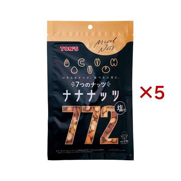【Ｋ】TON'S ナナナッツ 塩味 160g １０個（１ケース） 【東洋ナッツ】【健康応援】 宅配80サイズ