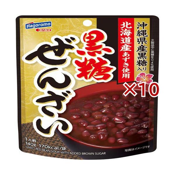 黒糖ぜんざい ( 140g×10セット )/ はごろも