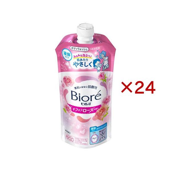 ビオレu キラキラローズの香り つめかえ用 ( 320ml×24セット )/ ビオレ