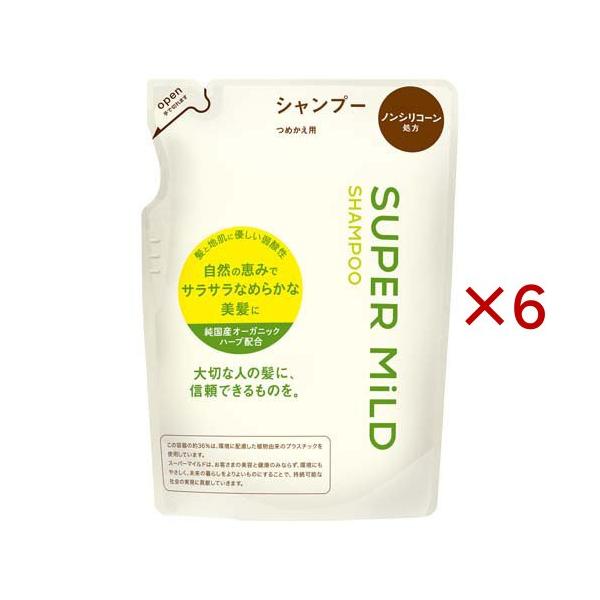 【単品19個セット】 ファイントゥデイ スーパーマイルド シャンプーA つめかえ用 400mL(代引不可)【送料無料】 スーパーマイルド シャンプーA つめかえ用 ( 400ml×6セット )/ : 爽快