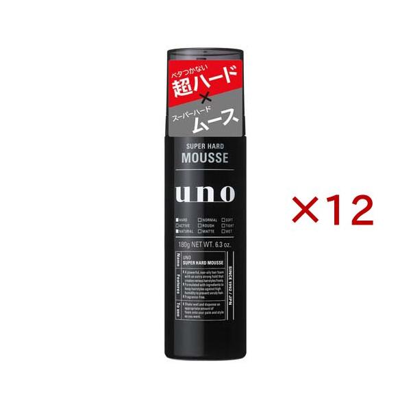 ウーノ スーパーハードムース f ( 180g×12セット )/ ウーノ(uno