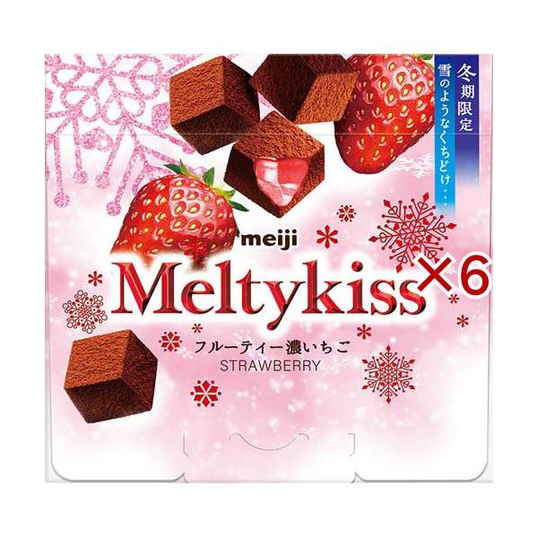 メルティーキッスフルーティー濃いちご ( 53g×6セット )/ メルティー
