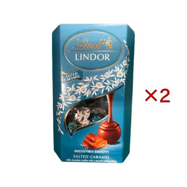 Lindt リンドール ソルテッドキャラメル ( 200g×2セット )/ Lindt