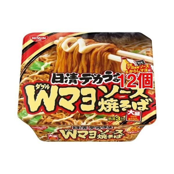 他サイト： 日清デカうま Wマヨソース焼そば ( 153g*12個セット )/ 日清デカうまの商品画像
