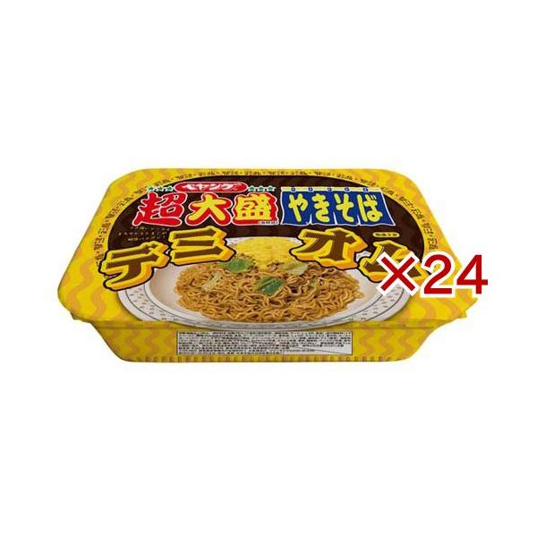 ペヤング 超大盛デミオムやきそば ( 12個入×2セット )/ : 爽快ドラッグ