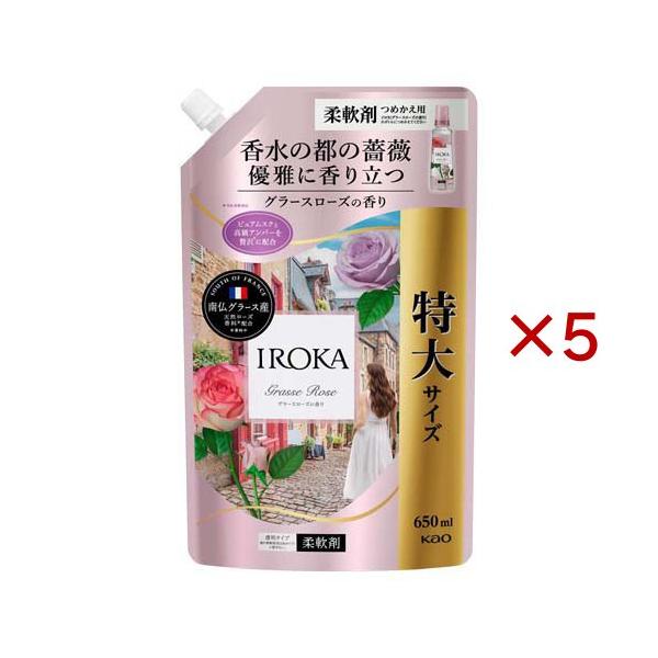 IROKA グラースローズ つめかえ用 ( 650ml×5セット )/ フレア