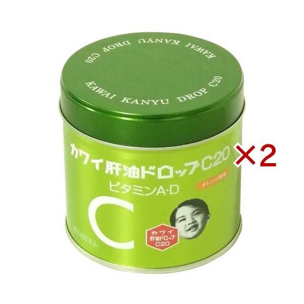 (第(2)類医薬品)カワイ肝油ドロップ C20 ( 180粒×2セット )