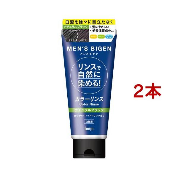 メンズビゲン カラーリンス ナチュラルブラック　13点セット★送料無料 メンズビゲン カラーリンス トリプルプラス ナチュラルブラック 120g