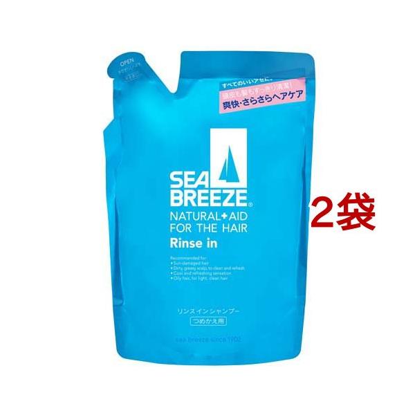 シーブリーズ リンスインシャンプー つめかえ用 ( 400ml*2袋セット
