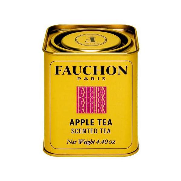 他サイト： フォション 紅茶アップル 缶入り ( 125g )/ FAUCHON(フォション)の商品画像