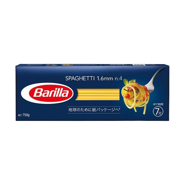 バリラ スパゲッティNo.4 1.6mm ( 750g )/ バリラ(Barilla)