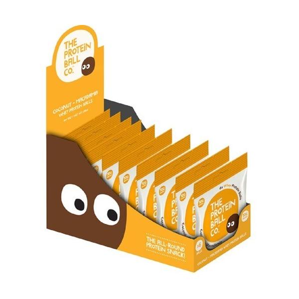 ホエイ プロテインボール ココナッツマカダミア ( 45g*10コ入 ) : 爽快
