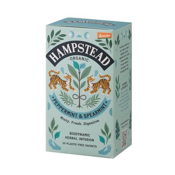 ハムステッドティー オーガニック ペパーミント＆スペアミント ノン