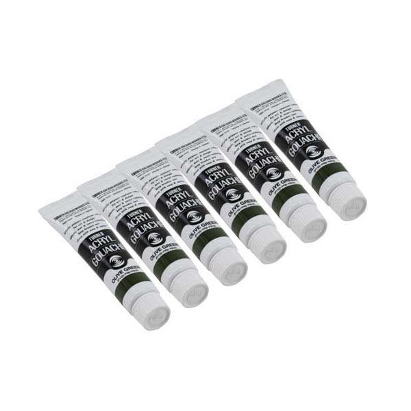 ターナー アクリルガッシュＡ色　１１ｍｌ　＃４６ AG11 オリーブグリーン