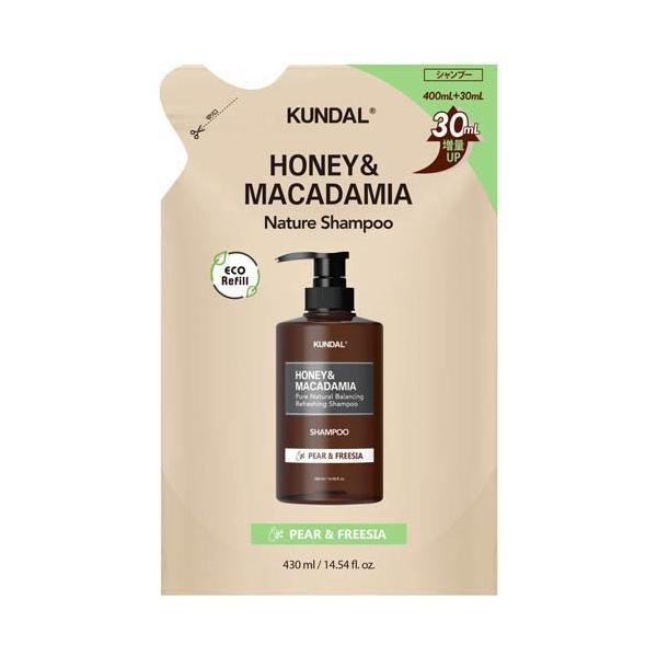 クンダル H＆Mシャンプー ペアー＆フリージア 詰替 ( 430ml )/ : 爽快