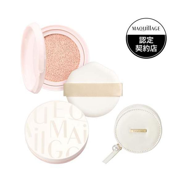 (企画品)ESクッション EX ブライトグロウ 0L+ケース+マキアージュオリジナルクッションポーチ ( 1セット )/ マキアージュ(MAQUillAGE)