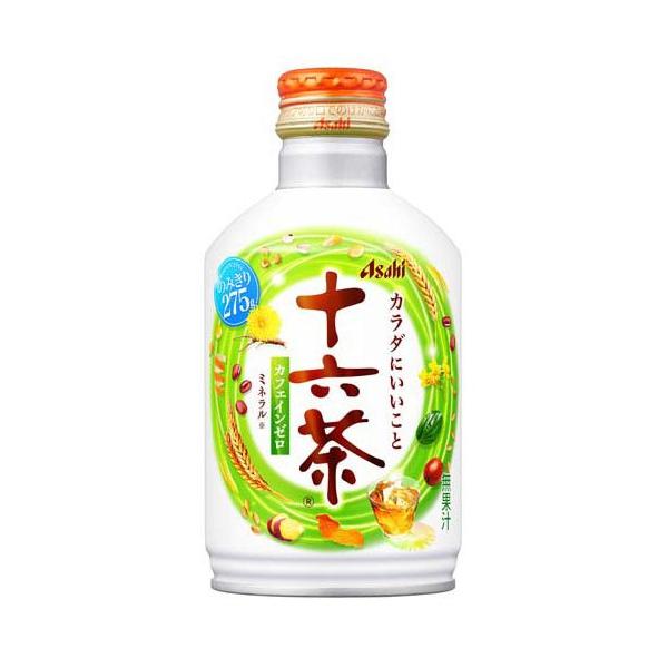 十六茶 アサヒ ボトル缶 ( 275g×24本入 )/ お茶 ) : 爽快ドリンク専門